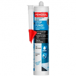 Герметик силіконовий PENOSIL Stop Fungi, проти цвілі, 280мл, белый
