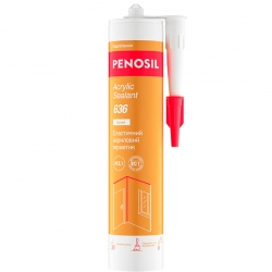 Герметик акриловий PENOSIL Acrylic Sealant 636, еластичний, 280мл, білий