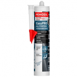 Герметик силіконовий PENOSIL EasyPRO All Purpose, будівельний багатоцільового призначення, 280мл, білий