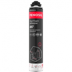 Клей-піна PENOSIL Fast Foam Adhesive 887 швидкого затвердіння, 750мл, світло-жовтий
