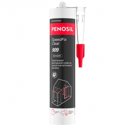 Клей монтажний синтетичний PENOSIL SpeedFix Clear 909 еластичний, 290мл, прозорий