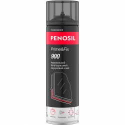 Клей аерозольний синтетичний PENOSIL Prime&Fix 900 багатоцільовий, 500мл, молочний