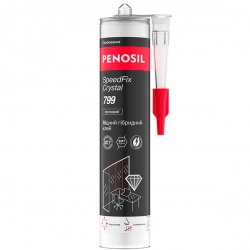 Клей гібридний PENOSIL SpeedFix Crystal 799 універсальний, 290мл, прозорий